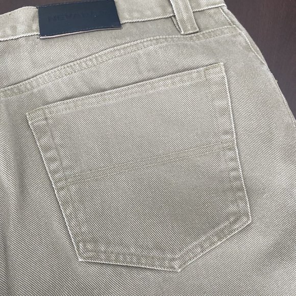 Nevada Jeans Men's Beige 100% Cotton Size 38 Waist/32 Inseam - Picture 5 of 9